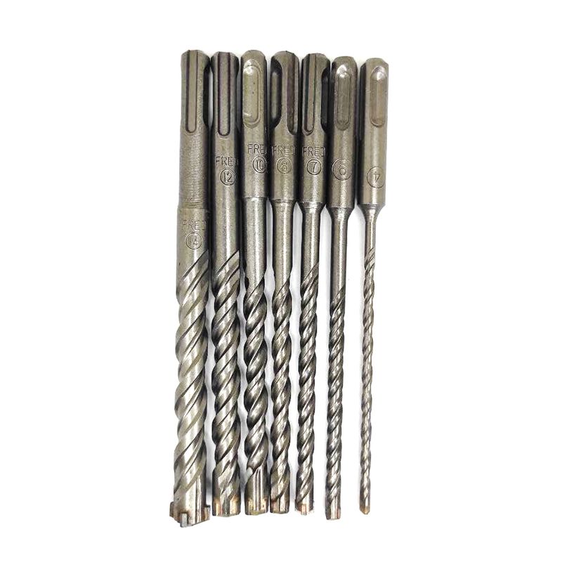 مته الماسه چهار شیار فرد کد 1295 مجموعه 7 عددی