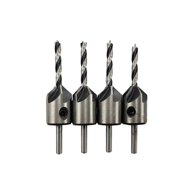 مته خزینه ولف کد wolf 0305 سایز 4 میلیمتر مجموعه 4 عددی