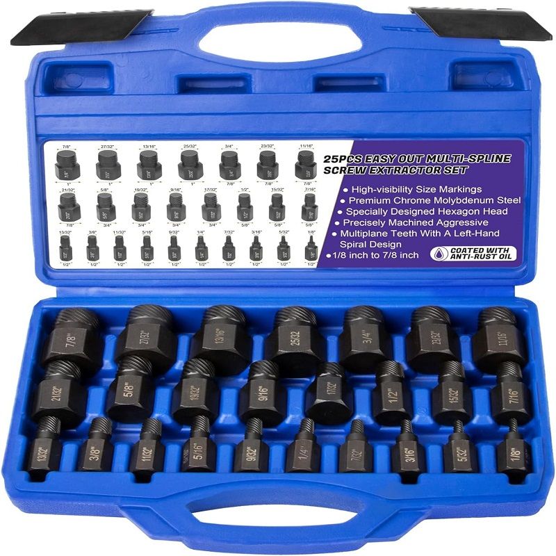 مته قلاویز چپگرد بکسی ال اند دی مدل fix 25 مجموعه 25 عددی