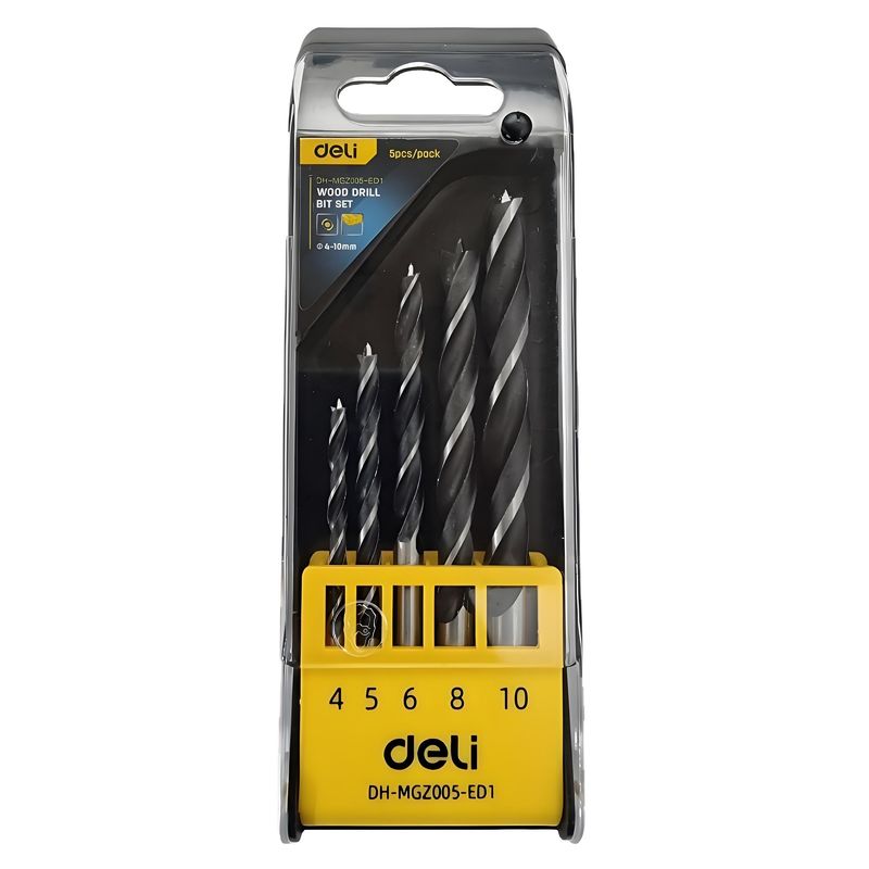 مته چوب دلی مدل dh mgz005 ed1 مجموعه 5 عددی