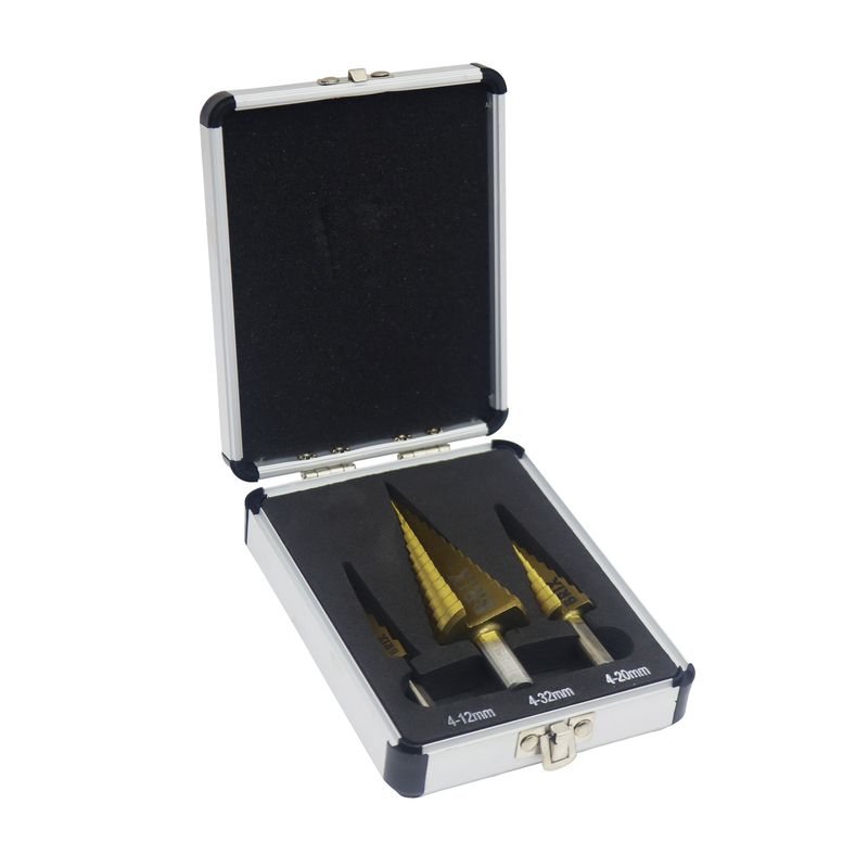 مته کاجی بریکس مدل yp jabe aluminium 03 مجموعه 3 عددی