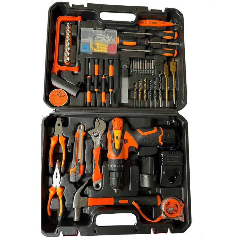 مجموعه 135 عددی دریل پیچ گوشتی شارژی جاب مدل jbc 500l s_2