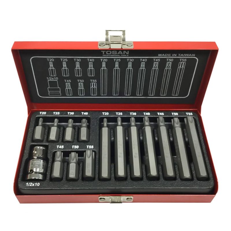 مجموعه 15 عددی سری پیچ گوشتی توسن مدل t1253 15tb