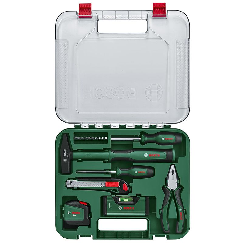 مجموعه 17 عددی ابزار دستی بوش مدل فوق حرفه ای کد 17 box pro