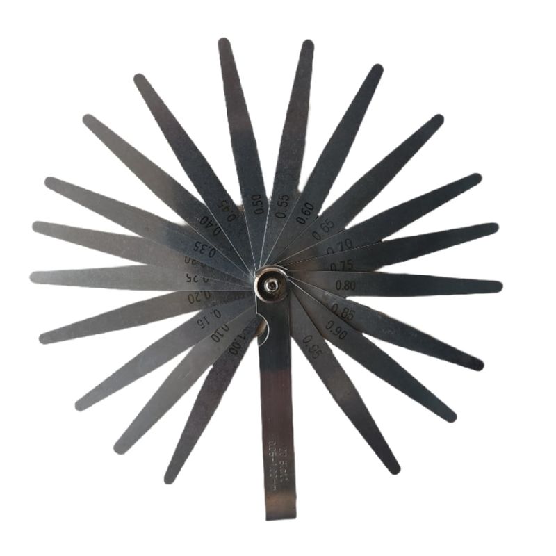 مجموعه 20 عددی آچار فیلر کد tm101