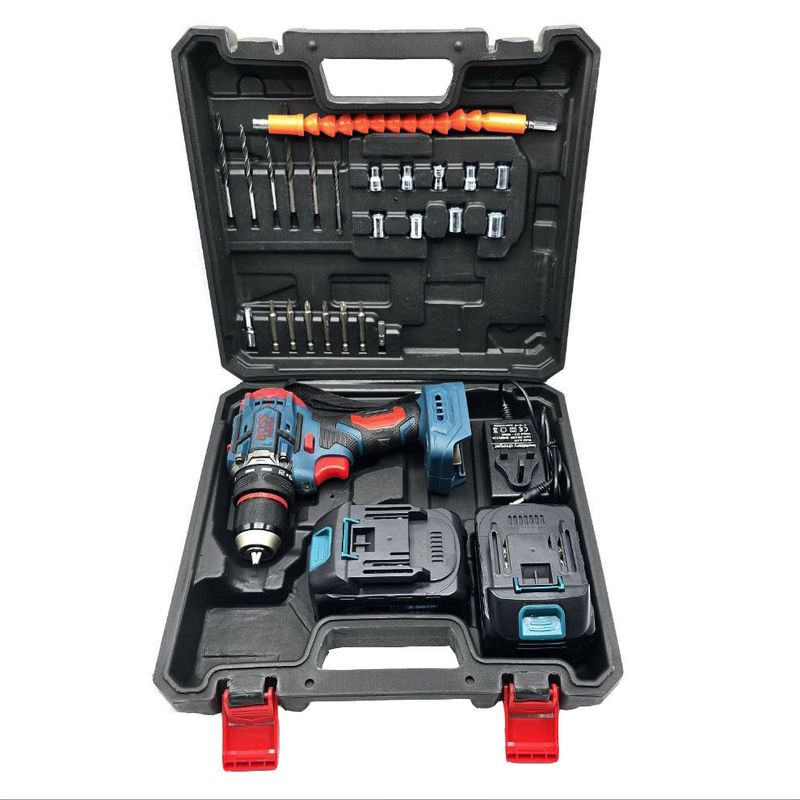 مجموعه 26 عددی دریل باس مدل براشلس bs 88v   کد 01b
