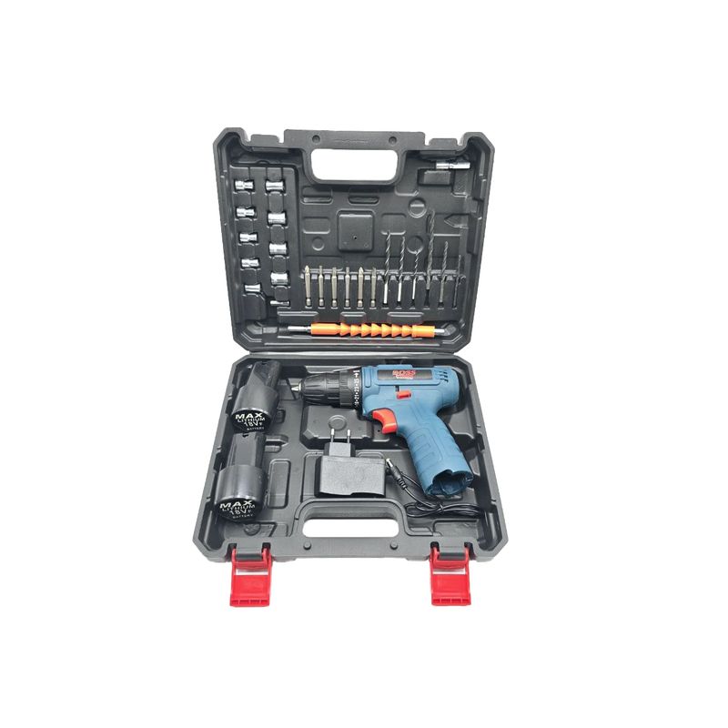 مجموعه 28 عددی دریل 10 میلیمتری 18 ولت باس مدل 18v dual battery