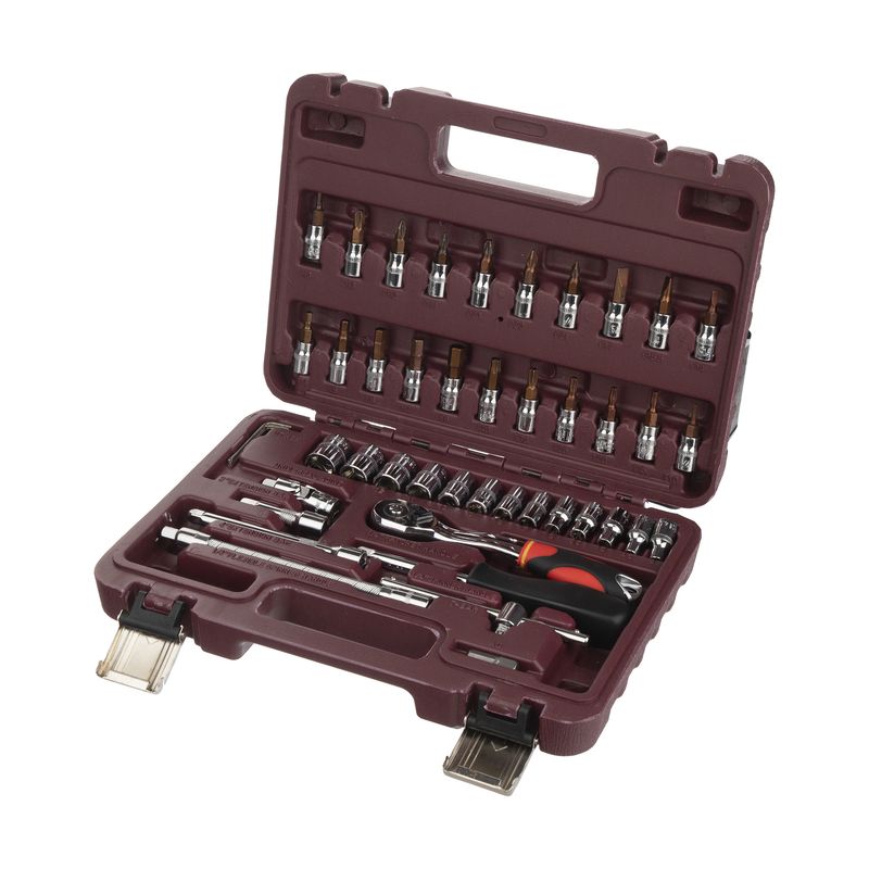 مجموعه 46 عددی آچار و سری بکس و پیچ گوشتی اسرانوی مدل a1 x046a