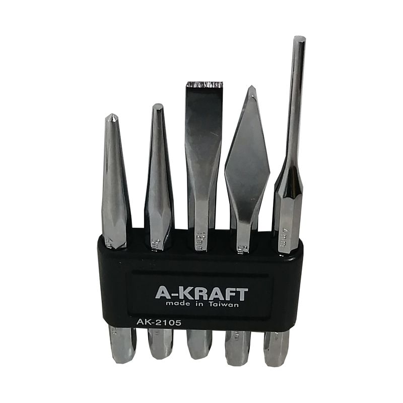 مجموعه 5 عددی قلم و سنبه آ کرافت مدل ak 2105