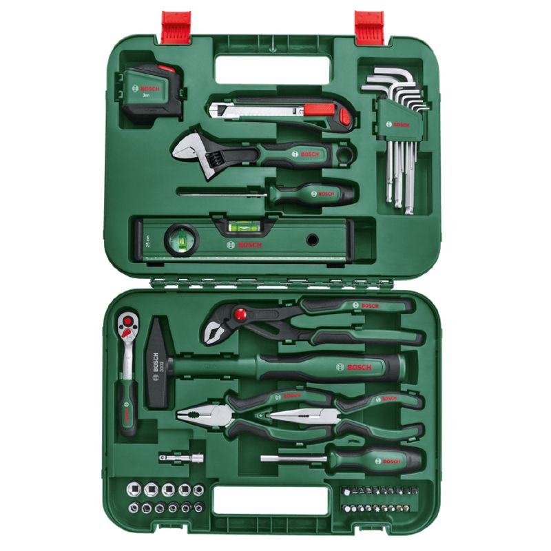 مجموعه 52 عددی ابزار دستی بوش مدل فوق حرفه ای کد 52 box pro