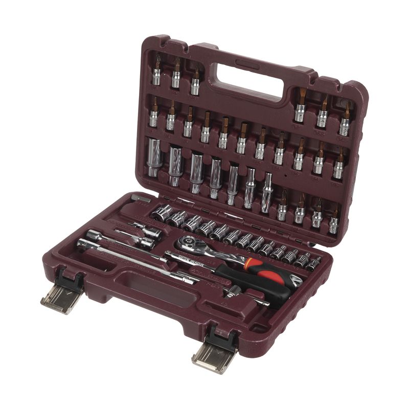 مجموعه 53 عددی آچار و سری بکس و پیچ گوشتی اسرانوی مدل a1 x0053