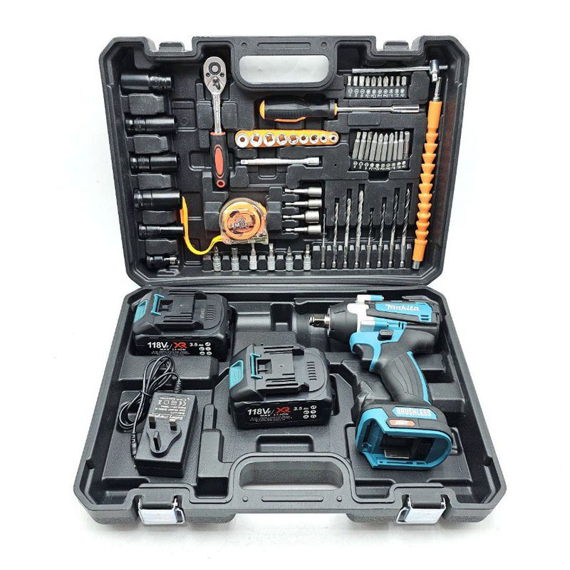 مجموعه 55 عددی آچار بکس شارژی ماکیتا مدل makita 118v