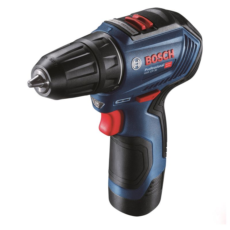 مجموعه 6 عددی پیچ گوشتی شارژی بوش مدل gsr 12 v 30 pro