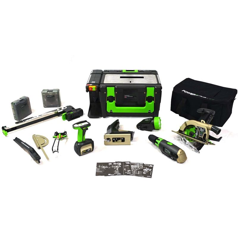 مجموعه ابزار کارگاهی قابل حمل سل مدل power8 ws 3e