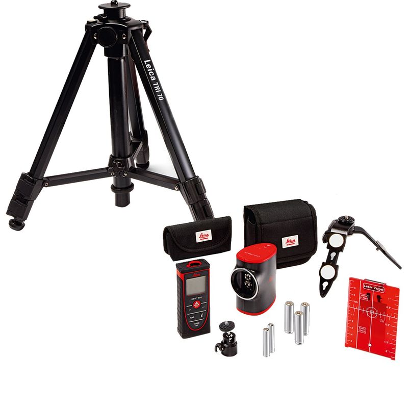 مجموعه تراز و متر لیزری لایکا مدل lino l2 d210