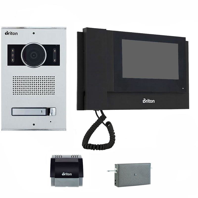 مجموعه دربازکن تصویری برایتون مدل 7040 2001hd یک واحدی