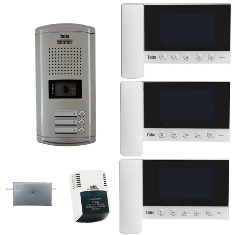 مجموعه دربازکن تصویری تابا مدل tvp 1840  tvd 5 43