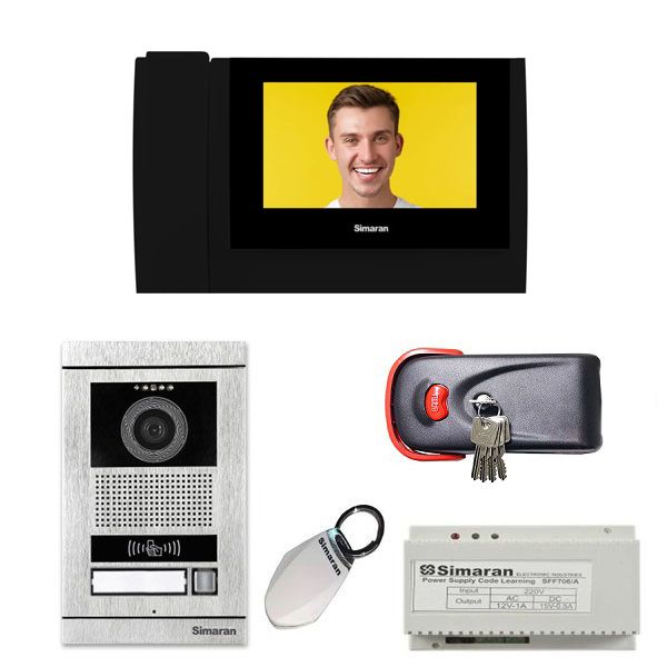 مجموعه دربازکن سیماران مدل 78m100 wifi   vfbc1_n   1093  یک واحدی مجموعه 4 عددی