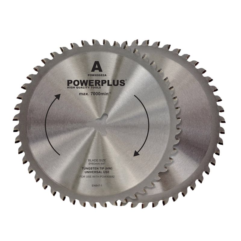 مجموعه دو عددی تیغه فرز پاورپلاس مدل powx0682a