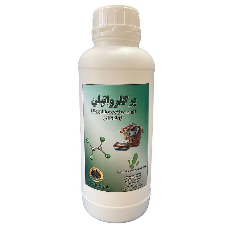 محلول پرکلرواتیلن مدل c2cl4 کد 914 حجم 1000 میلی لیتر