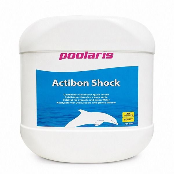 محلول کلر استخر پولاریس actibon shock 5l حجم پنج لیتر