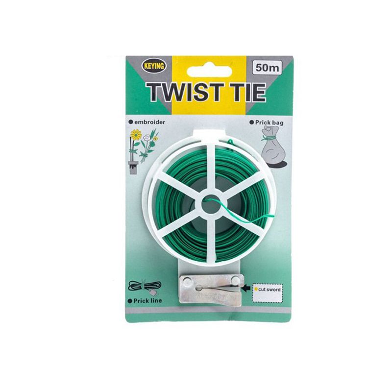 مفتول بسته بندی مدل twist tie طول 50 متر