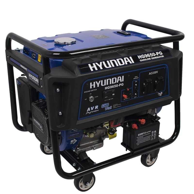 موتور برق بنزینی 14 اسب بخار هیوندای مدل hg9650
