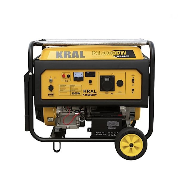 موتور برق بنزینی 18 اسب بخار کرال پمپ مدل k15000dw