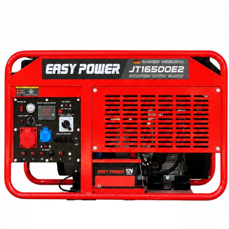 موتور برق بنزینی 25 اسب بخار ایزی پاور مدل jt16500e2