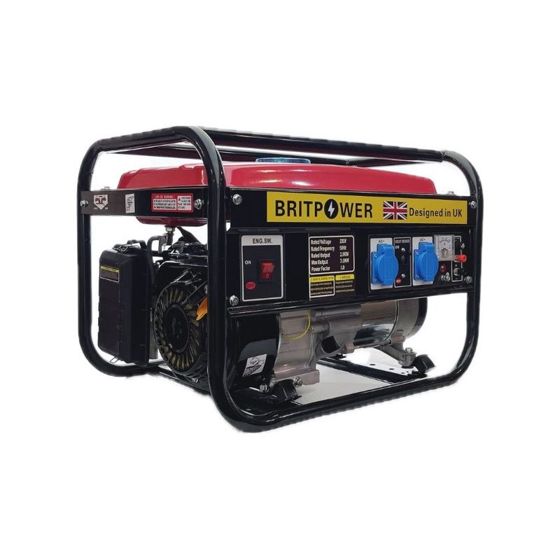 موتور برق بنزینی 4 اسب بخار بریت پاور مدل bp3kw050
