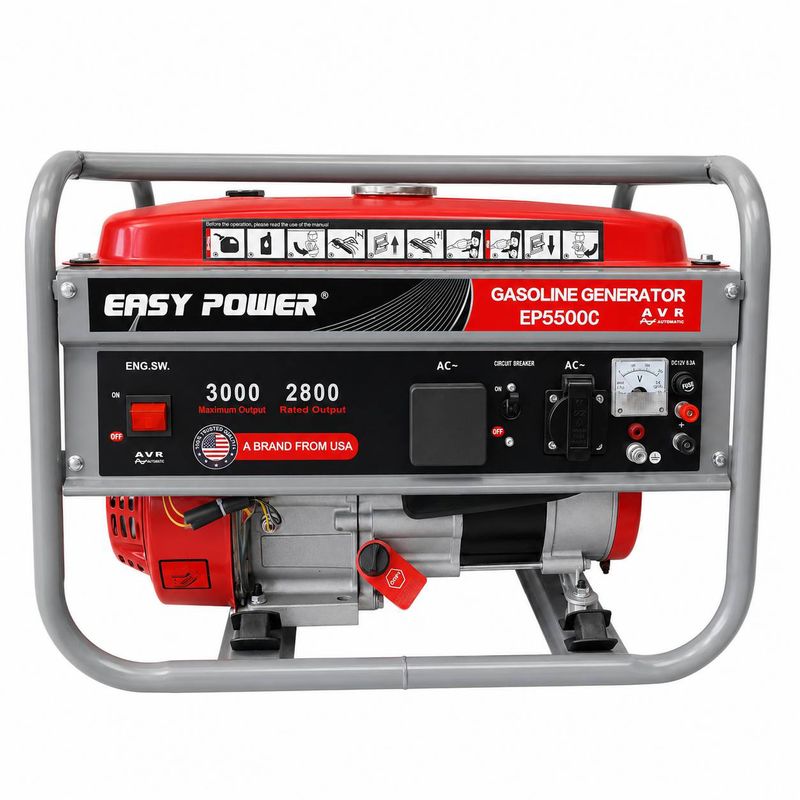 موتور برق بنزینی 7 اسب بخار ایزی پاور مدل ep5500c