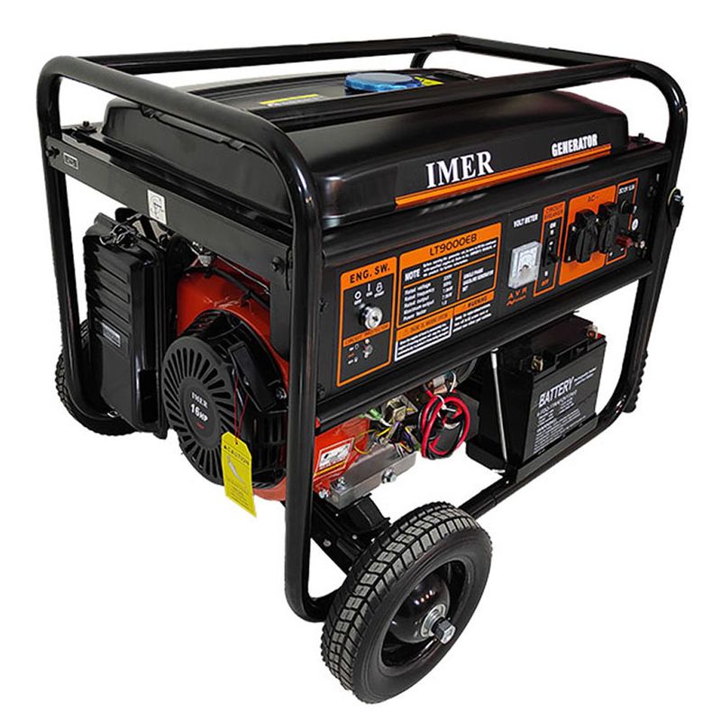 موتور برق بنزینی ایمر مدل lt9000eb کد 7kw