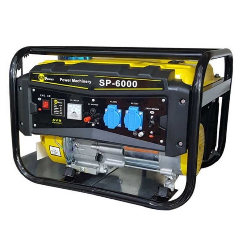 موتور برق سان پاور مدل sp 6000 3kw هندلی
