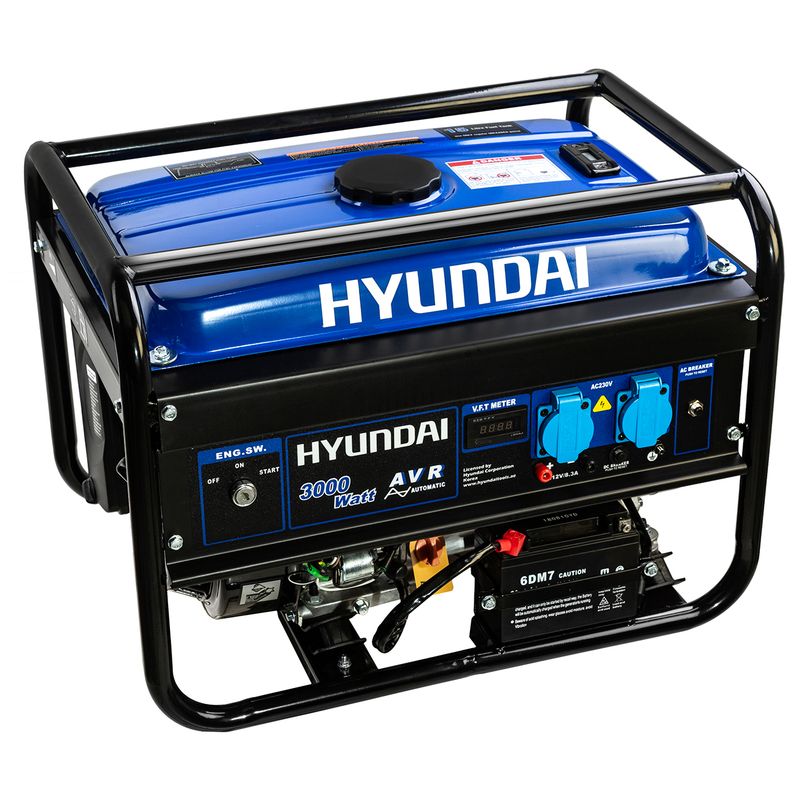 موتور برق هیوندای مدل hg5370 pg