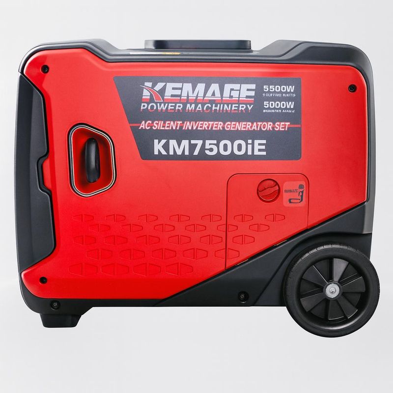 موتور برق گازسوز 9 اسب بخار کماجی مدل km7500ie  k5