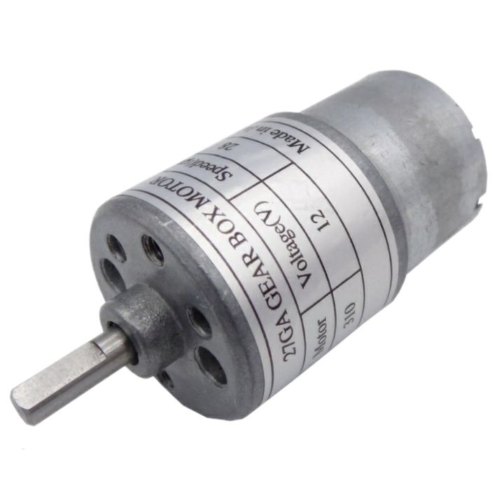 موتور گیربکس مدل 12v 28rpm