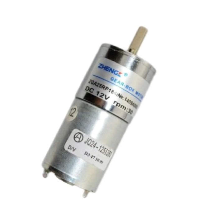 موتور گیربکس ژنگکه موتور مدل 12v 500rpm