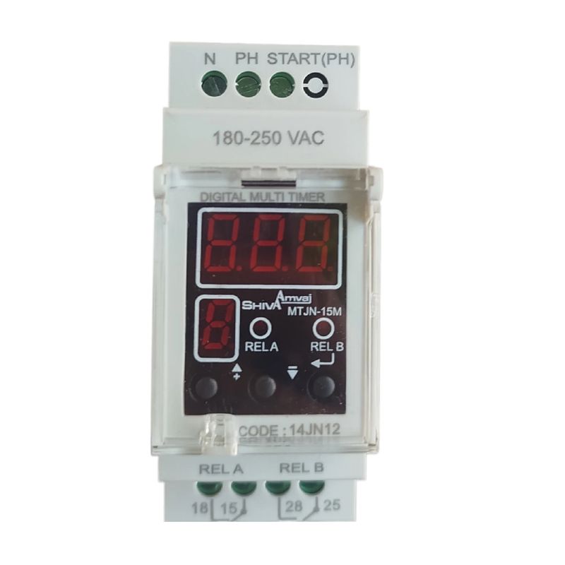 مولتی تایمر دیجیتال شیوا امواج مدل mtjn 15m کد 14jn12 بسته دو عددی