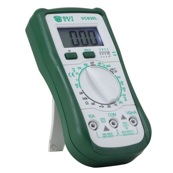 مولتی متر دیجیتال 10آمپر بست مدل vc830l