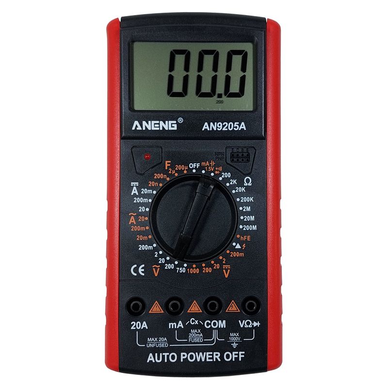 مولتی متر دیجیتال اننگ مدل an9205a