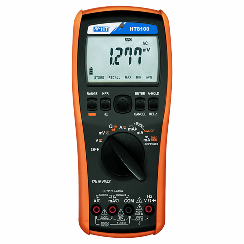 مولتی متر دیجیتال اچ تی اینسترومنتس مدل ht8100 حرفه ای