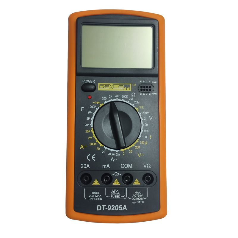 مولتی متر دیجیتال دکسلر مدل dt9205a