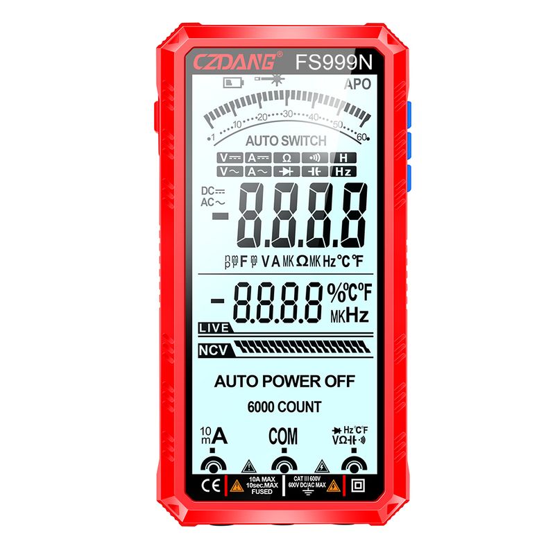 مولتی متر دیجیتال زدانگ مدل fs999n