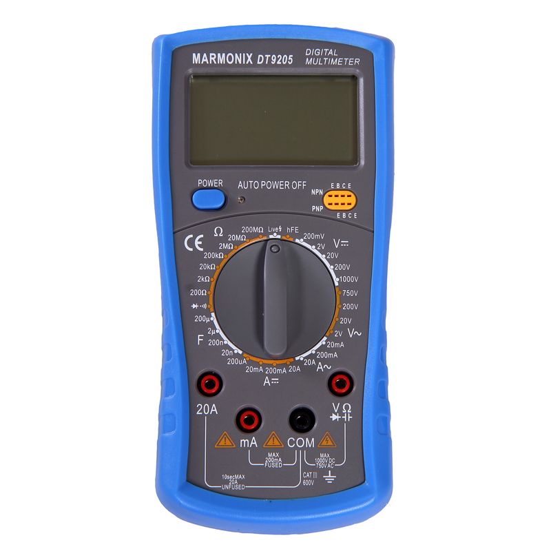 مولتی متر دیجیتال مارمونیکس مدل dt9205