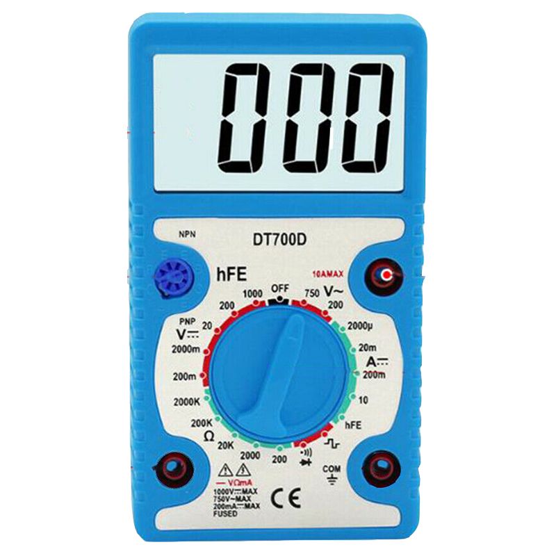 مولتی متر دیجیتال مدل de le dt700