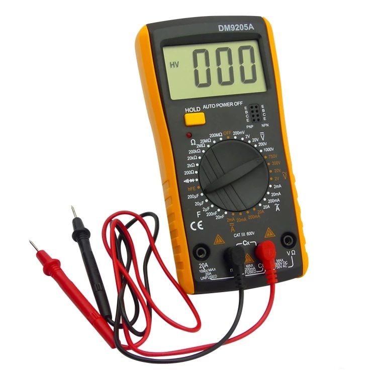 مولتی متر دیجیتال مدل dm9205a