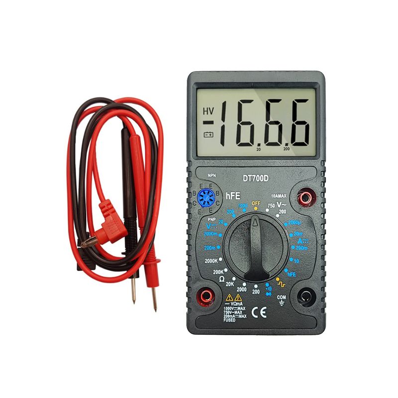 مولتی متر دیجیتال مدل dt 700