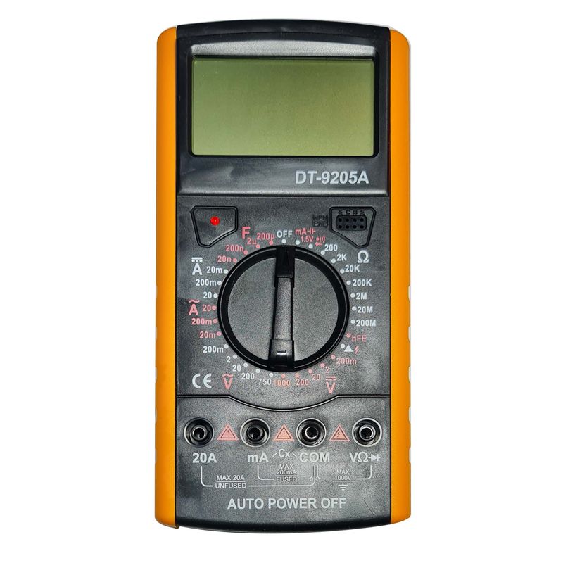 مولتی متر دیجیتال مدل dt 9205a