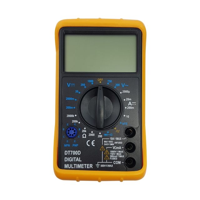 مولتی متر دیجیتال مدل dt700 akb