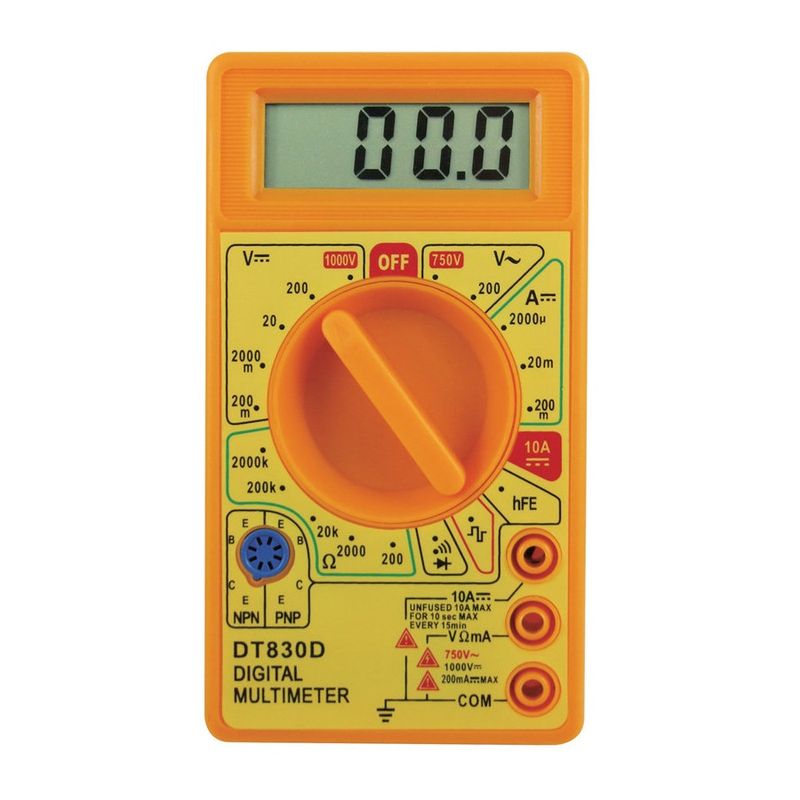 مولتی متر دیجیتال مدل dt830d کدy993